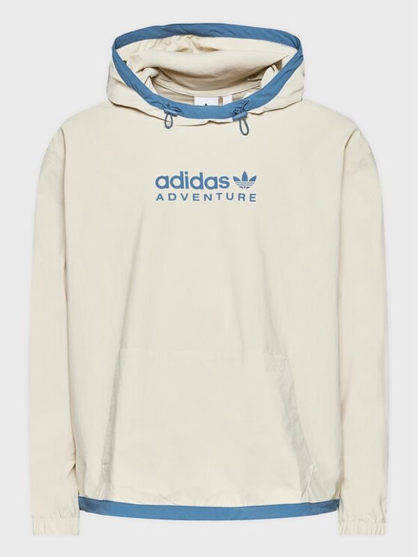 adidas adidas Суитшърт Adventure Trail HK4985 Екрю Relaxed Fit
