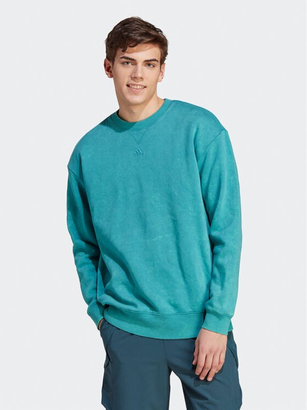 adidas adidas Суитшърт ALL SZN IB4073 Син Loose Fit