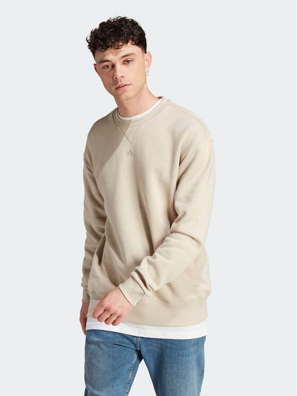 adidas adidas Суитшърт All SZN IP8351 Бежов Loose Fit