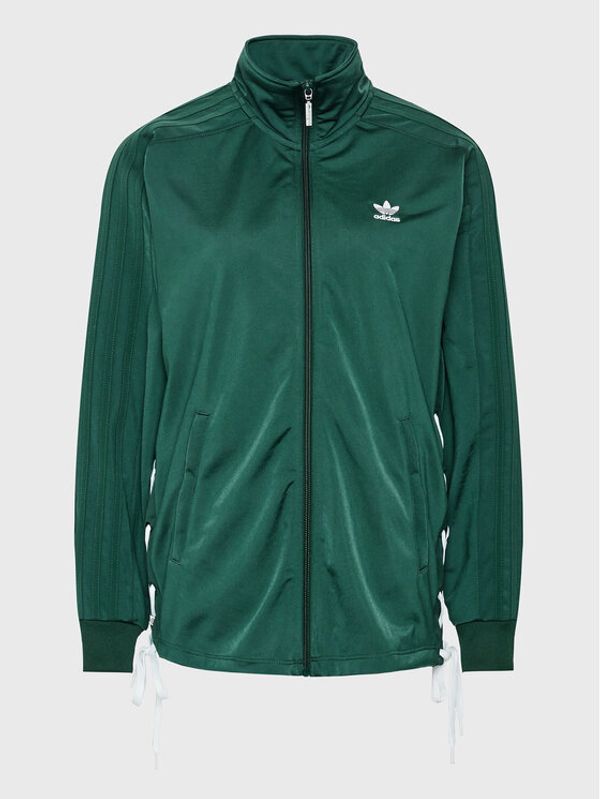 adidas adidas Суитшърт Always Original Laced HK5073 Зелен Relaxed Fit