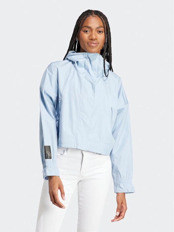 adidas adidas Суитшърт City Escape HZ2875 Син Loose Fit