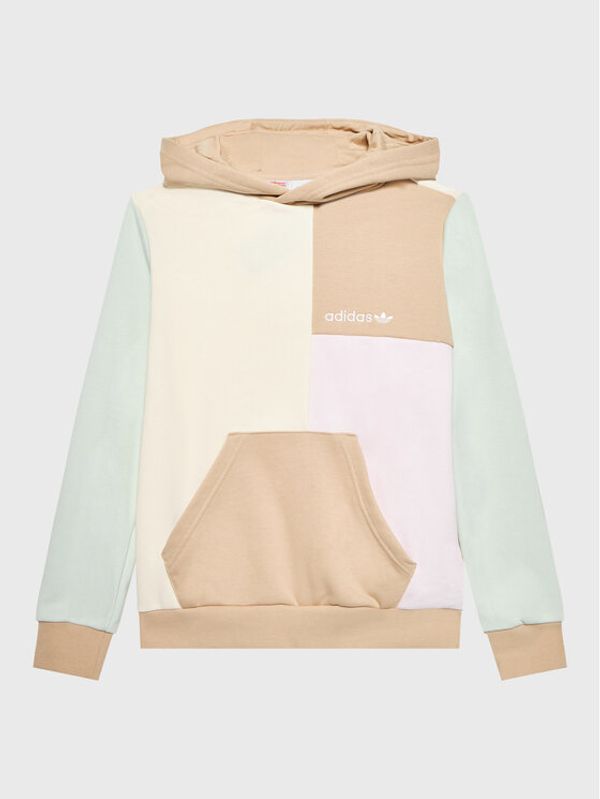 adidas adidas Суитшърт Colorblock HK9816 Цветен Regular Fit