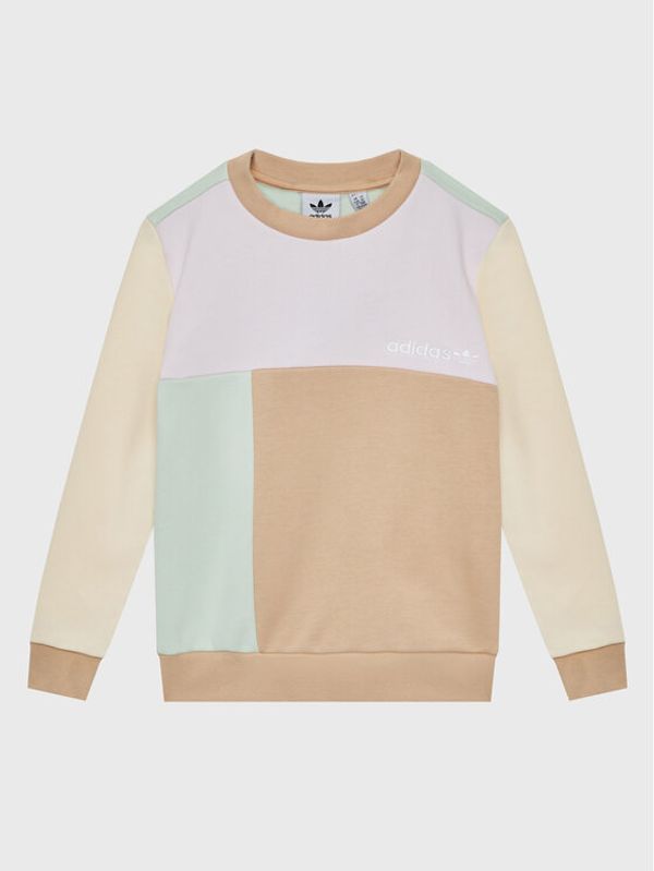 adidas adidas Суитшърт Colorblock HK9818 Цветен Regular Fit
