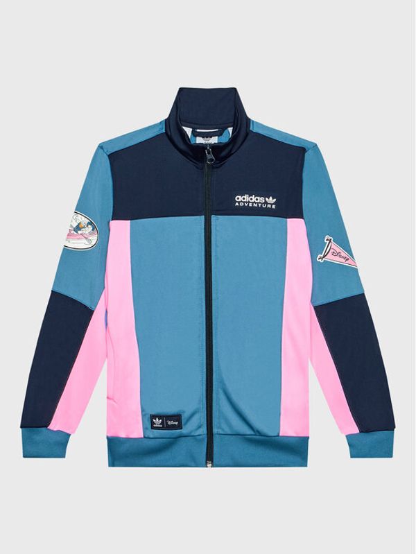 adidas adidas Суитшърт Disney Mickey And Friends HK9784 Син Standard Fit