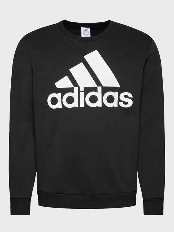 adidas adidas Суитшърт Essentials Big Logo GK9074 Черен Regular Fit