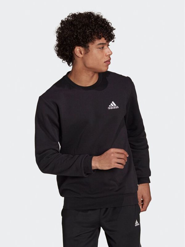 adidas adidas Суитшърт Essentials Fleece Sweatshirt GV5295 Черен Regular Fit