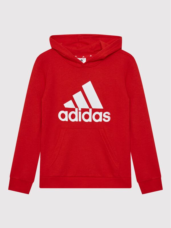 adidas adidas Суитшърт Essentials GN4037 Червен Regular Fit