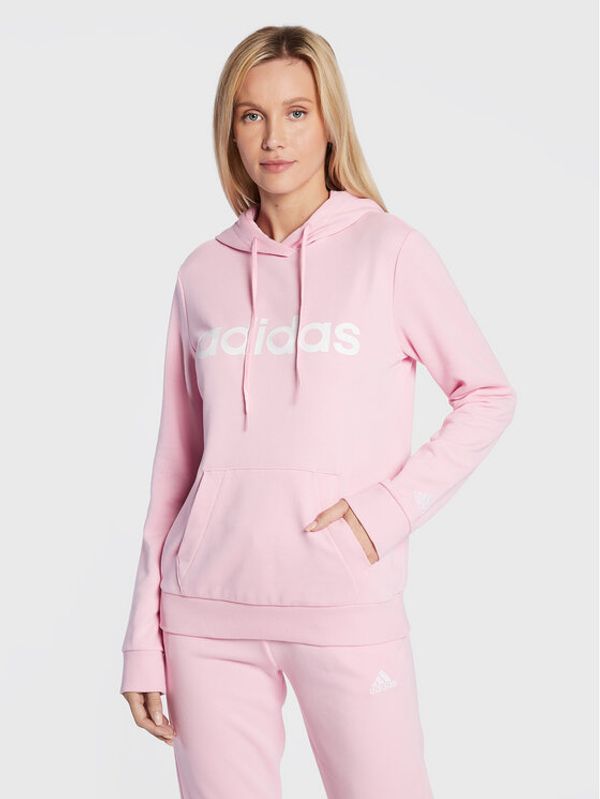 adidas adidas Суитшърт Essentials HL2086 Розов Regular Fit