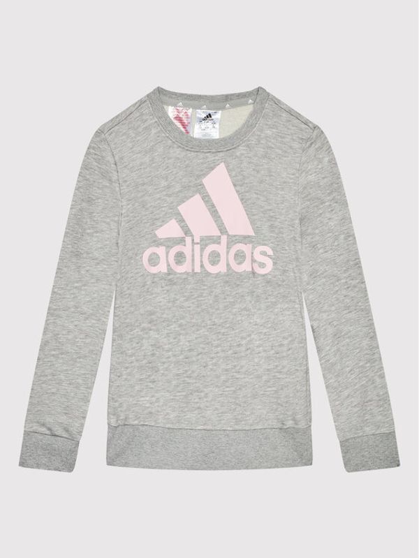 adidas adidas Суитшърт Essentials HM8706 Сив Regular Fit