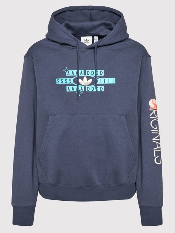 adidas adidas Суитшърт Forever Sport HC2122 Тъмносин Regular Fit