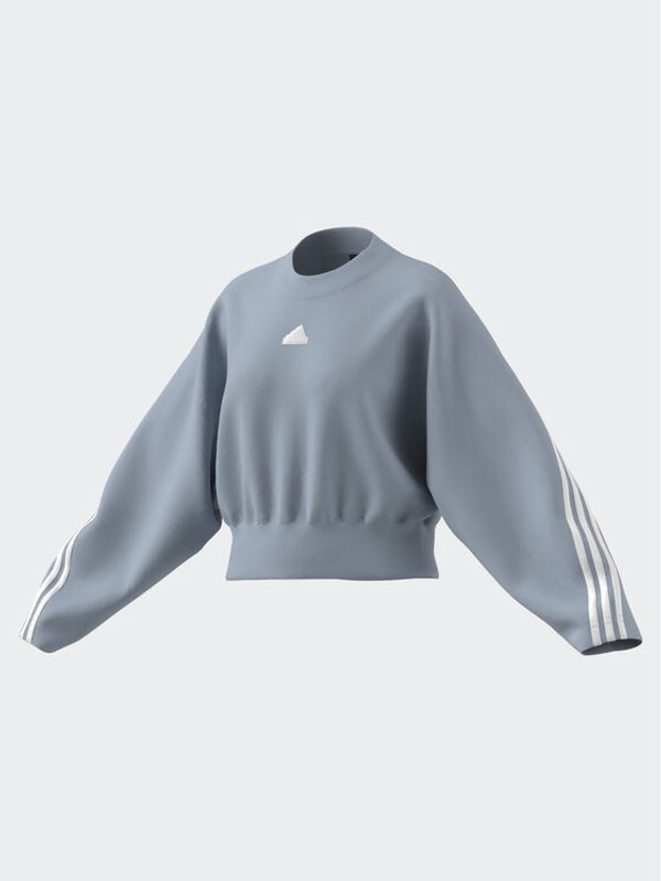 adidas adidas Суитшърт Future Icons 3-Stripes Sweatshirt IL3056 Син Loose Fit