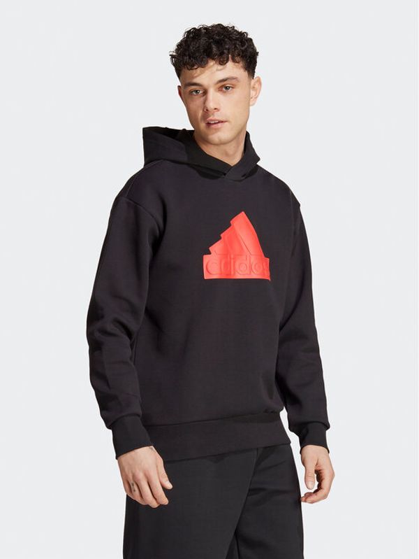 adidas adidas Суитшърт Future Icons Badge of Sport Hoodie IC3750 Черен Regular Fit