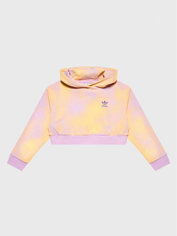 adidas adidas Суитшърт Graphic Print HK2942 Розов Loose Fit