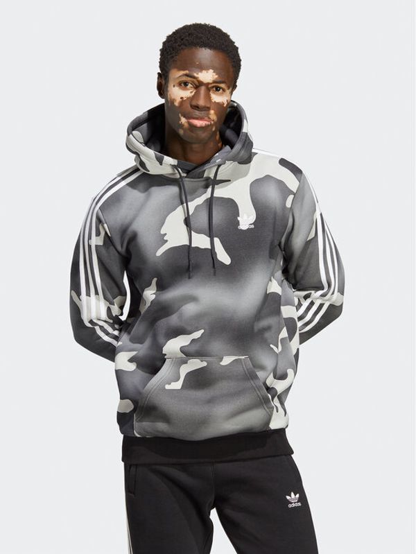 adidas adidas Суитшърт Graphics Camo Allover Print Hoodie IC5732 Черен Regular Fit