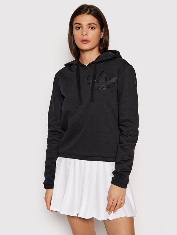 adidas adidas Суитшърт HE4732 Черен Regular Fit