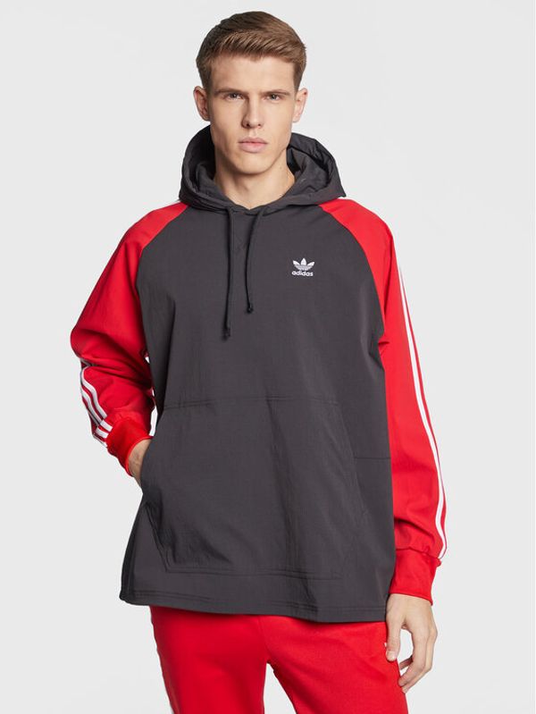 adidas adidas Суитшърт Hooded Windbreaker IC5536 Черен Regular Fit