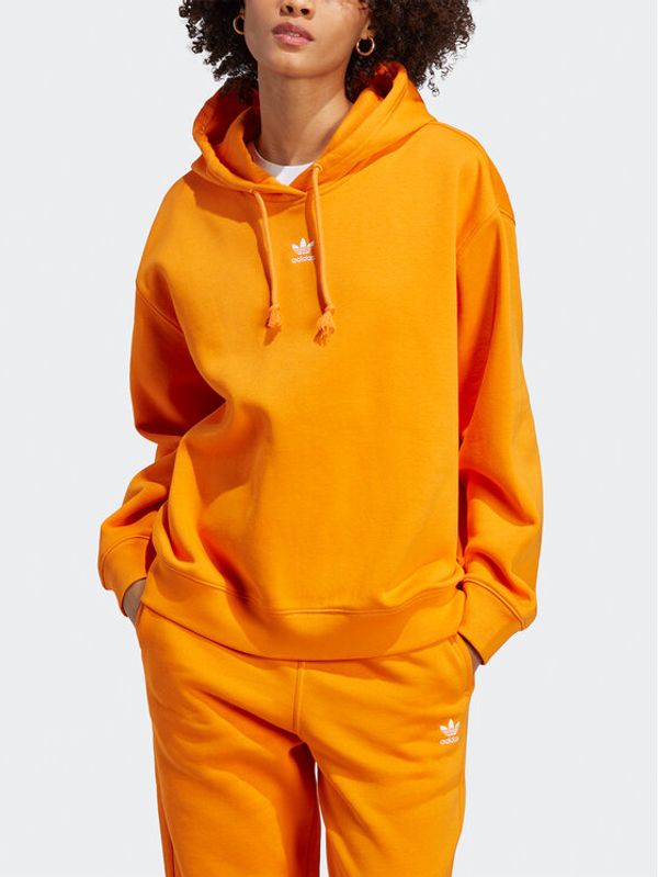 adidas adidas Суитшърт Hoodie IK7693 Оранжев