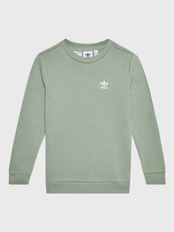 adidas adidas Суитшърт IC6142 Зелен Regular Fit