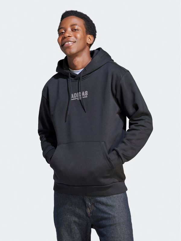 adidas adidas Суитшърт IR8357 Черен Loose Fit