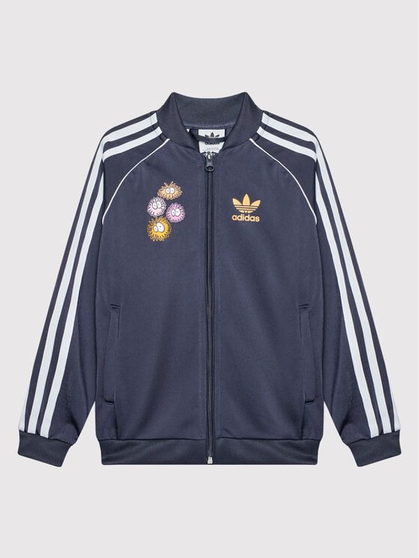 adidas adidas Суитшърт KEVIN LYONS HC9442 Тъмносин Regular Fit