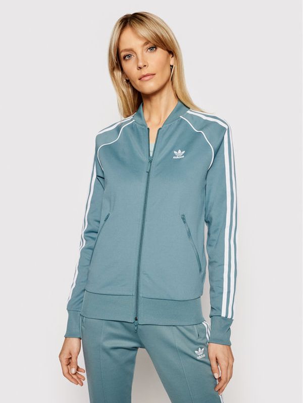 adidas adidas Суитшърт Primeblue Sst Track GN2944 Зелен Regular Fit
