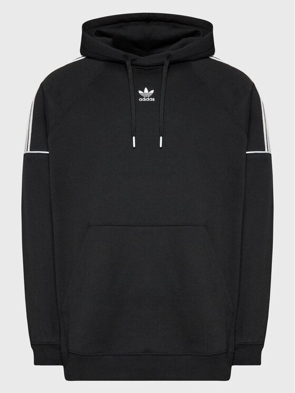 adidas adidas Суитшърт Rekive HK7309 Черен Regular Fit