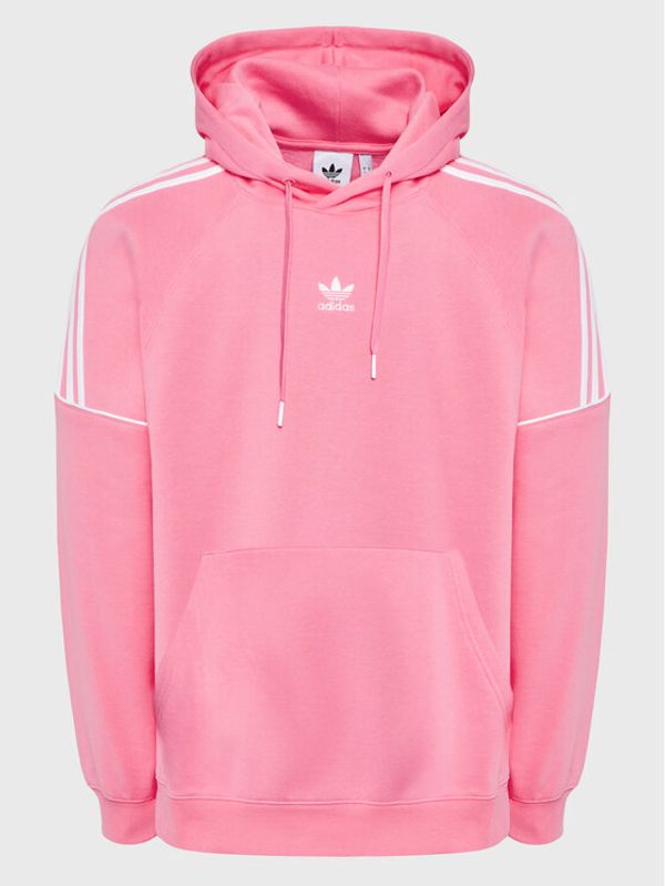 adidas adidas Суитшърт Rekive HK7312 Розов Regular Fit