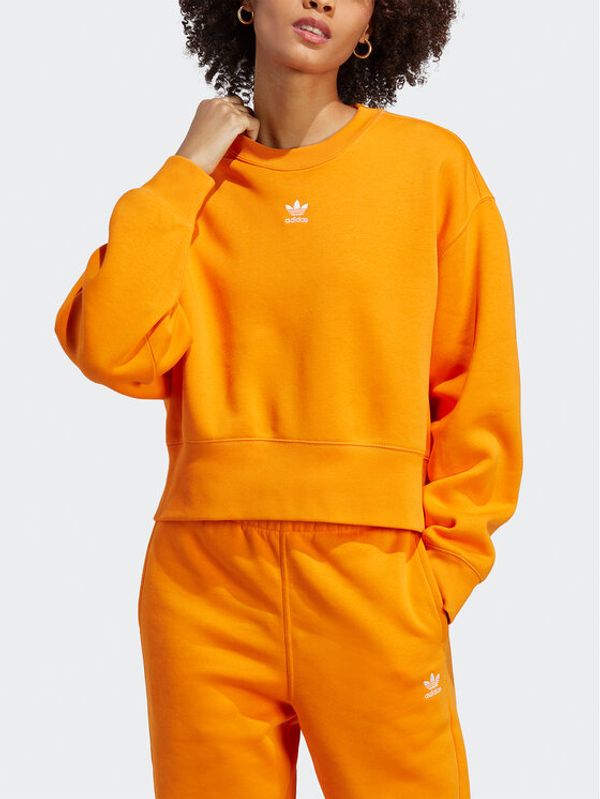 adidas adidas Суитшърт Sweatshirt IK7697 Оранжев
