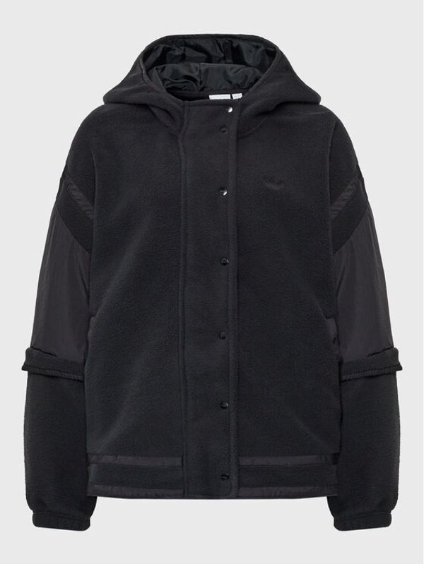 adidas adidas Суитшърт Track HM1550 Черен Relaxed Fit