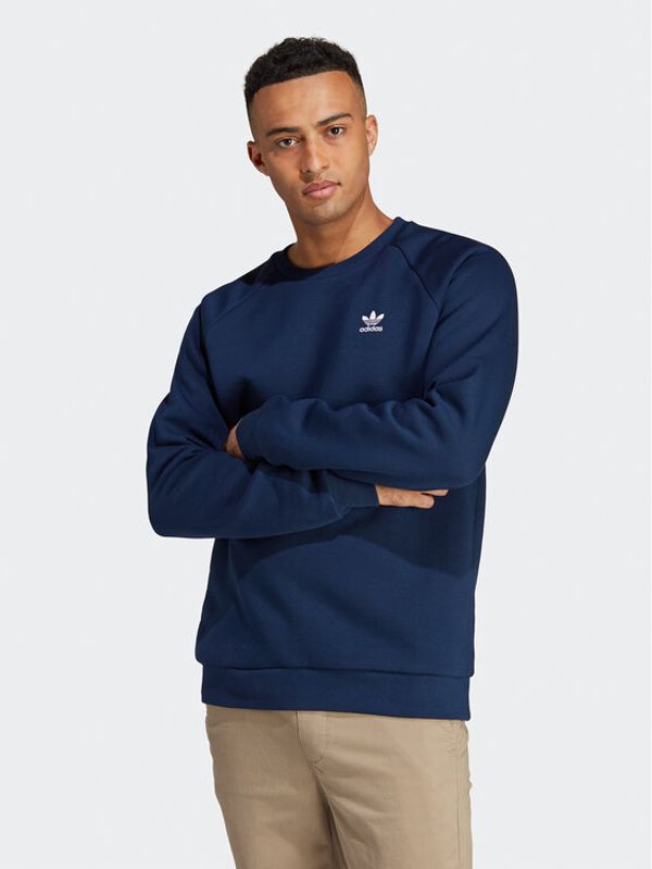 adidas adidas Суитшърт Trefoil Essentials Crewneck Sweatshirt IA4827 Син Regular Fit