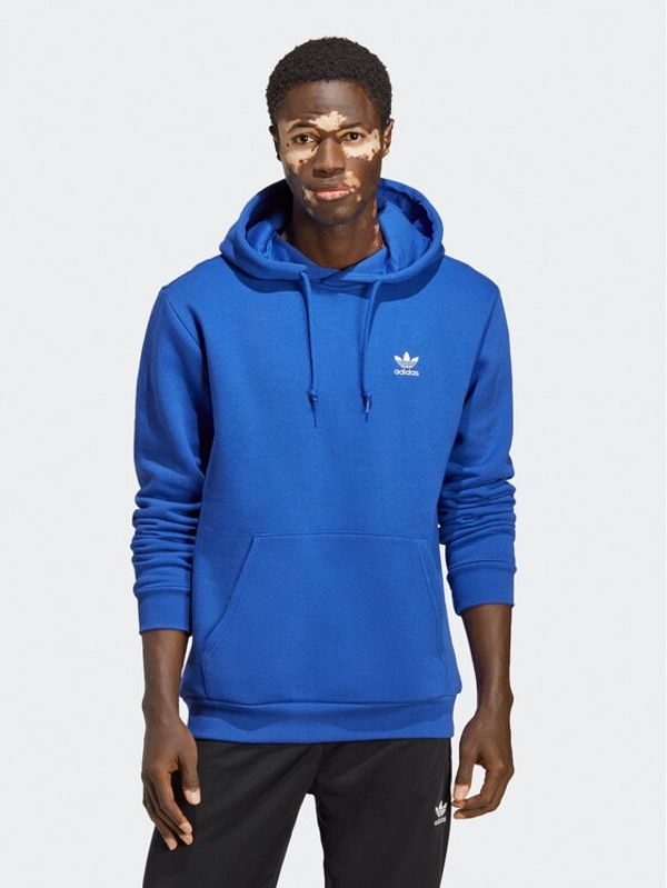 adidas adidas Суитшърт Trefoil Essentials IA4891 Син Regular Fit