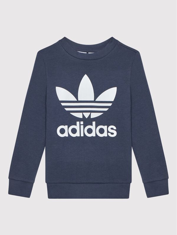 adidas adidas Суитшърт Treofil Crew HD2017 Тъмносин Regular Fit