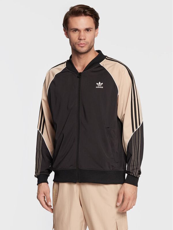 adidas adidas Суитшърт Tricot Sst HI3000 Черен Regular Fit