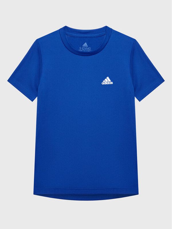 adidas adidas Тениска от техническо трико Designed 2 Move HE9325 Тъмносин Regular Fit