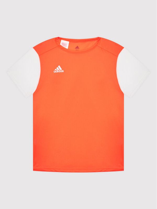 adidas adidas Тениска от техническо трико Estro DP3227 Оранжев Regular Fit