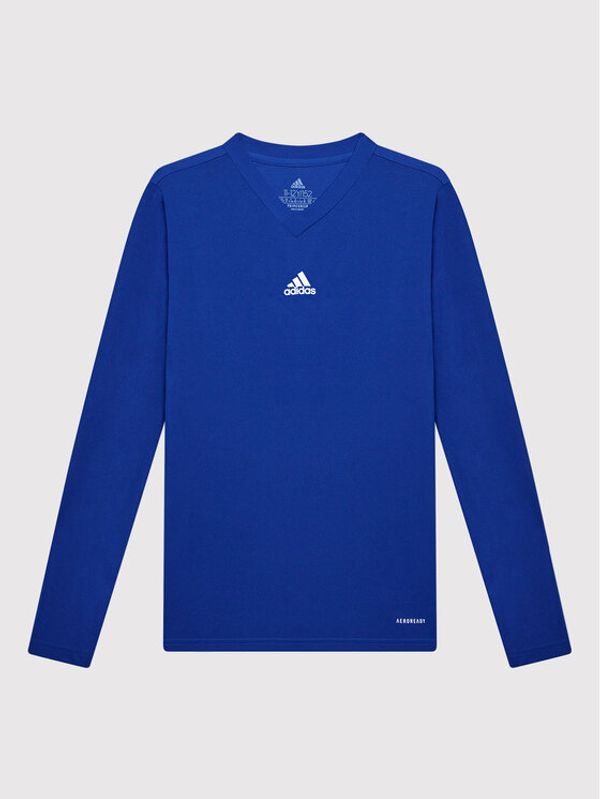 adidas adidas Тениска от техническо трико Team Base GK9087 Тъмносин Slim Fit