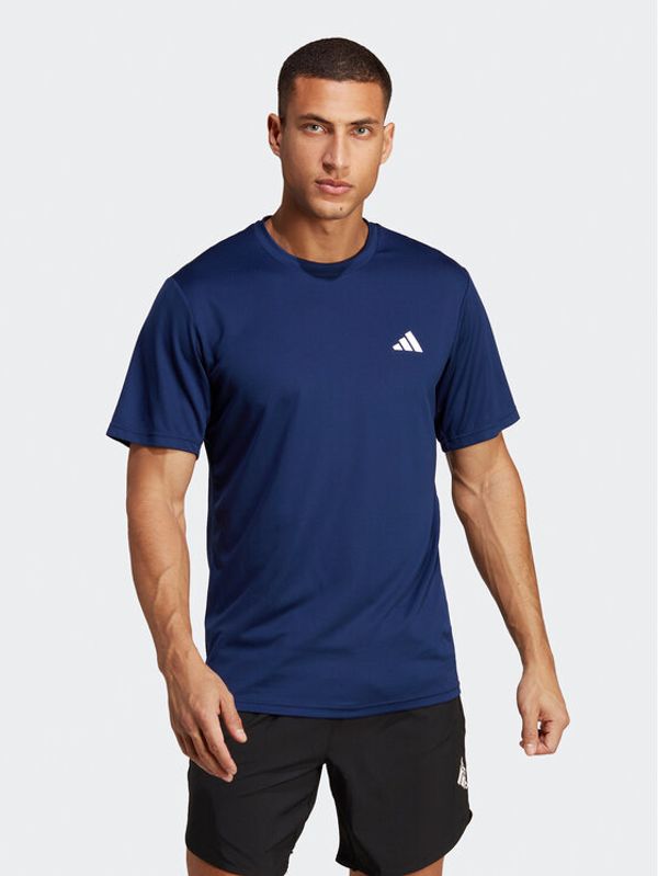 adidas adidas Тениска от техническо трико Train Essentials Training IC7429 Син Regular Fit