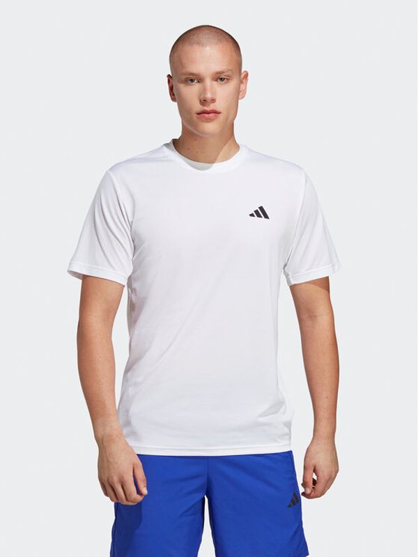 adidas adidas Тениска от техническо трико Train Essentials Training IC7430 Бял Regular Fit