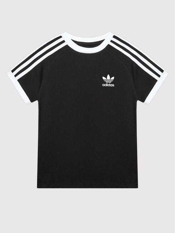 adidas adidas Тишърт adicolor 3-Stripes HK0264 Черен Relaxed Fit