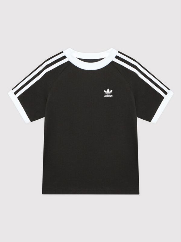 adidas adidas Тишърт adicolor 3-Stripes HK2913 Черен Relaxed Fit