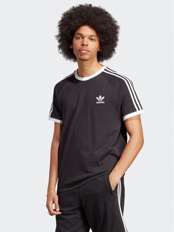 adidas adidas Тишърт Adicolor Classics 3-Stripes T-Shirt IA4845 Черен Slim Fit