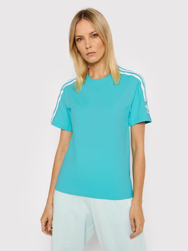 adidas adidas Тишърт adicolor Classics HF7456 Син Regular Fit