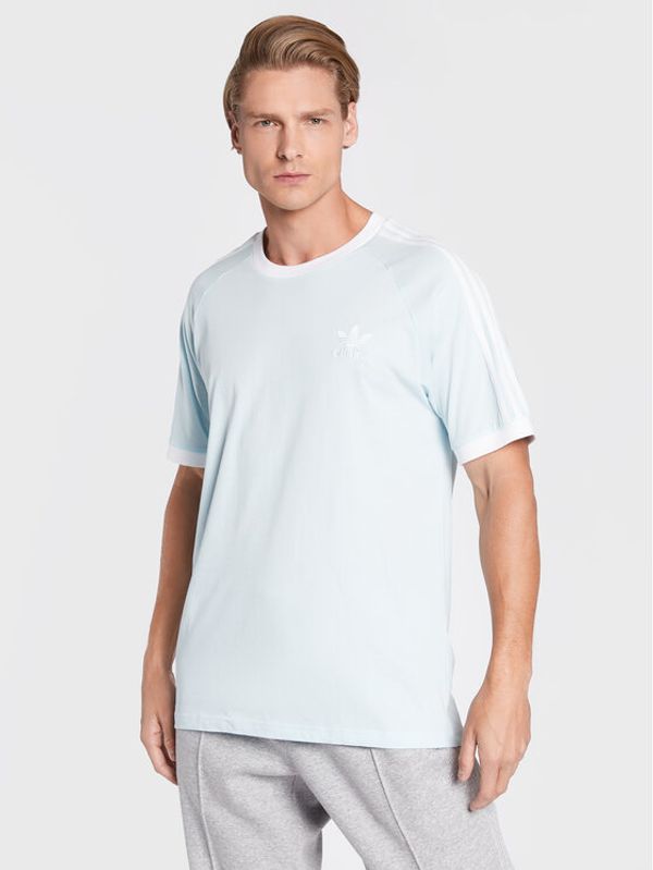 adidas adidas Тишърт adicolor Classics Trace HM4914 Син Slim Fit