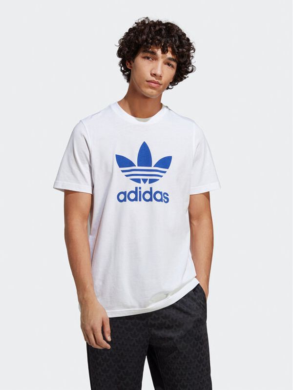 adidas adidas Тишърт Adicolor Classics Trefoil T-Shirt IA4813 Бял Regular Fit