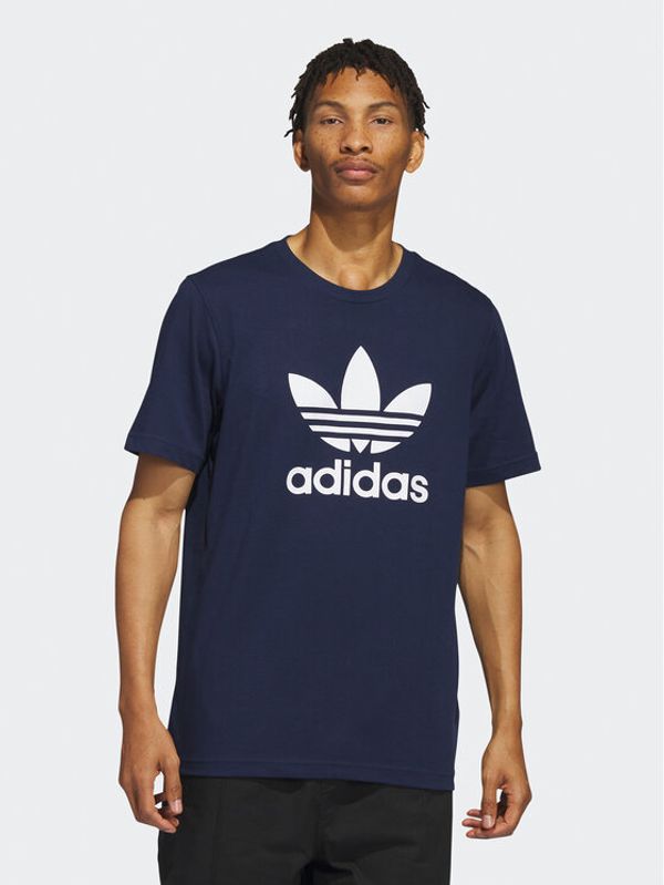 adidas adidas Тишърт Adicolor Classics Trefoil T-Shirt IA4814 Син Regular Fit
