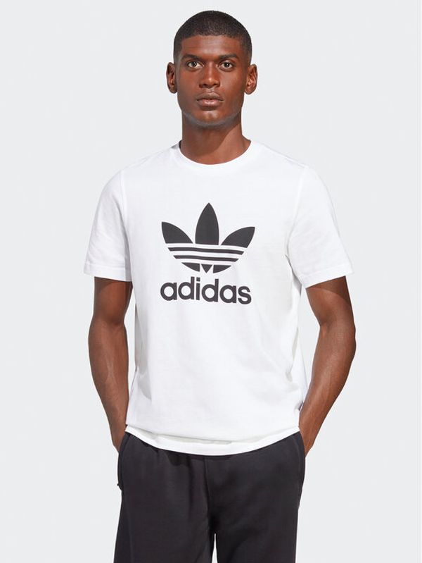 adidas adidas Тишърт Adicolor Classics Trefoil T-Shirt IA4816 Бял Regular Fit