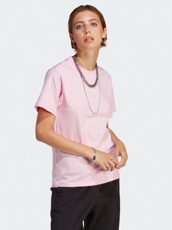 adidas adidas Тишърт adicolor Essentials IA7785 Розов Regular Fit