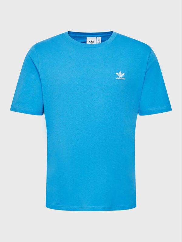 adidas adidas Тишърт adicolor Essentials Trefoil HJ7982 Син Regular Fit