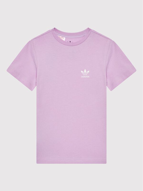 adidas adidas Тишърт adicolor HK7466 Виолетов Regular Fit