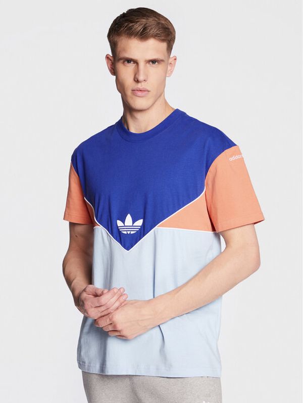 adidas adidas Тишърт Adicolor Seasonal Archive T-Shirt IB3143 Син Regular Fit